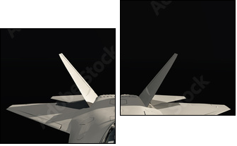 Jet Fighter Head On  - Obraz dwuczęściowy, Dyptyk