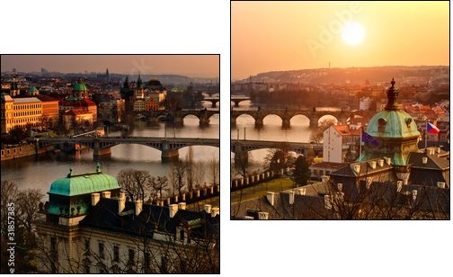 Romantyczne Czechy – Praga w słońcu
 - Obraz dwuczęściowy, Dyptyk