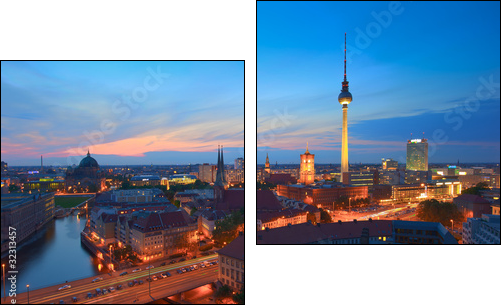 Berlin – nastrojowa stolica u skraju nocy
 - Obraz dwuczęściowy, Dyptyk