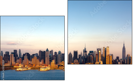 Nowy York – Stany na horyzoncie
 - Obraz dwuczęściowy, Dyptyk