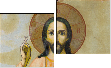 Icon  - Obraz dwuczęściowy, Dyptyk