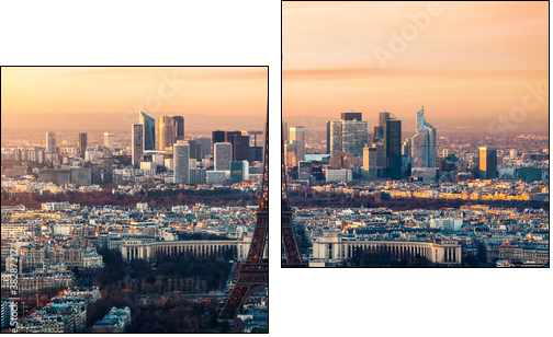 Paryż – stołeczna widokówka prosto z Francji
 - Obraz dwuczęściowy, Dyptyk
