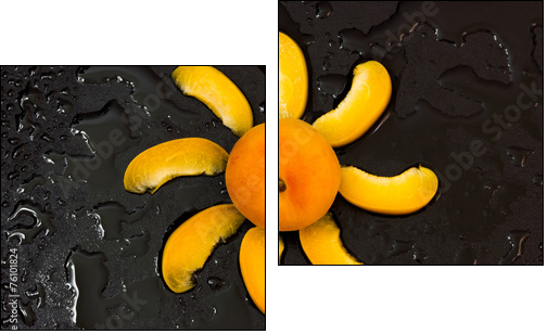 Apricots  - Obraz dwuczęściowy, Dyptyk