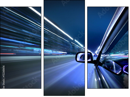 Nocna jazda samochodem – czas na refleksję
 - Obraz trzyczęściowy, Tryptyk