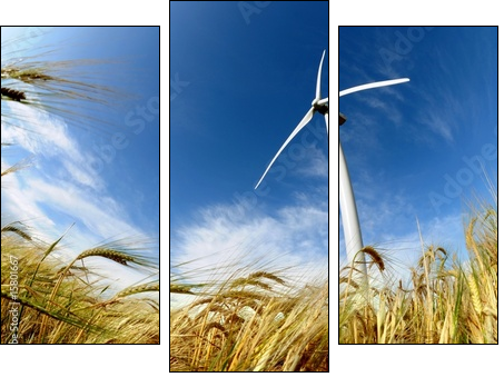 Turbiny – potęga wiatru, siła natury
 - Obraz trzyczęściowy, Tryptyk
