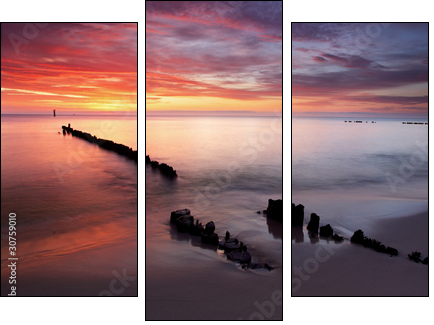 Morze o wschodzie słońca – bałtycki kalejdoskop
 - Obraz trzyczęściowy, Tryptyk