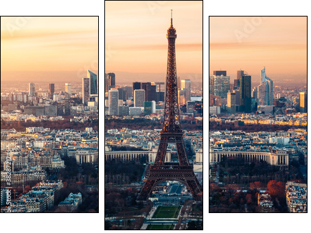 Paryż – stołeczna widokówka prosto z Francji
 - Obraz trzyczęściowy, Tryptyk