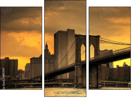 Brooklyn – most zachodzącego słońca
 - Obraz trzyczęściowy, Tryptyk