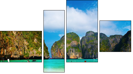 Tajlandia – egzotyczny raj w kolorze
 - Obraz czteroczęściowy, Fortyk