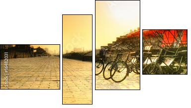 Urok chińskich rowerów-Chiny
 - Obraz czteroczęściowy, Fortyk