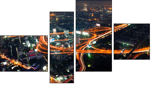 Jedna noc w Bangkoku
 - Obraz czteroczęściowy, Fortyk