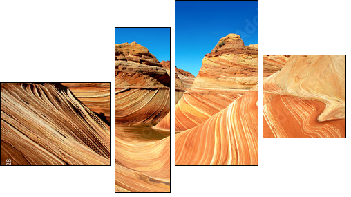 Wielki Kanion – strukturalna fala
 - Obraz czteroczęściowy, Fortyk