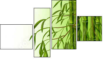 Zielony bambus – orient pośrodku Europy
 - Obraz czteroczęściowy, Fortyk