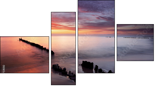 Morze o wschodzie słońca – bałtycki kalejdoskop
 - Obraz czteroczęściowy, Fortyk