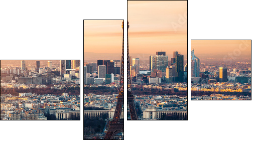 Paryż – stołeczna widokówka prosto z Francji
 - Obraz czteroczęściowy, Fortyk
