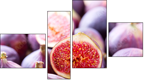 fresh figs  - Obraz czteroczęściowy, Fortyk