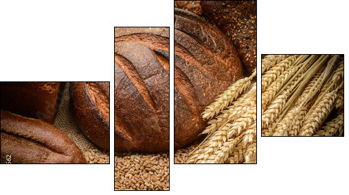 The Bread  - Obraz czteroczęściowy, Fortyk