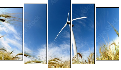 Turbiny – potęga wiatru, siła natury
 - Obraz pięcioczęściowy, Pentaptyk