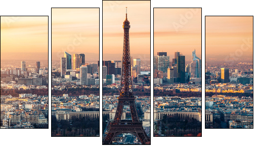 Paryż – stołeczna widokówka prosto z Francji
 - Obraz pięcioczęściowy, Pentaptyk