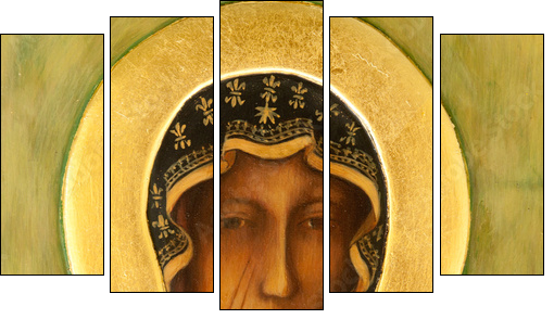 orthodox icon  - Obraz pięcioczęściowy, Pentaptyk