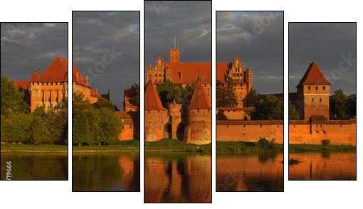 Marienburg  - Obraz pięcioczęściowy, Pentaptyk