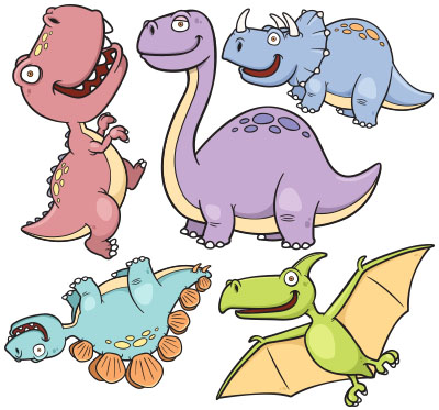 Zabawa z dinozaurami