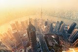 Shanghai skyline  Miasta Obraz