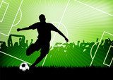 soccer background  Sport Fototapeta