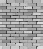 Vector white brick wall seamless background  Mur Fototapeta