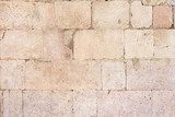 Ancient roman stone wall texture background  Mur Fototapeta