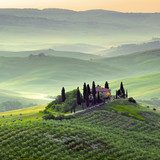 Toscana, paesaggio.  Krajobraz Fototapeta
