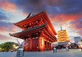 Sensō-ji - podróż do japońskich korzeni Architektura Fototapeta