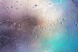 Frozen window  Tekstury Fototapeta