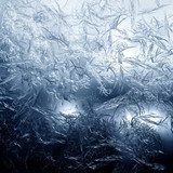 Frosty fine pattern of nature  Na lodówkę Naklejka