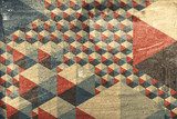 Abstract geometric pattern as background  Mur Fototapeta