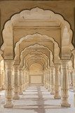 Arches at Amber Fort near Jaipur  Optycznie Powiększające Fototapeta