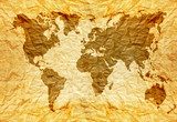 worldmap  Mapa Świata Fototapeta