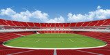 Sports background - stadium   Stadion Fototapeta