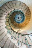 beautiful lighthouse staircase  Schody Fototapeta