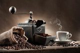 coffee grinder  Kawa Fototapeta