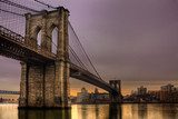 Brooklyn Bridge - New York City, NY, USA  Fototapety Mosty Fototapeta