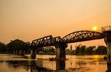 The bridge on the river Kwai  Fototapety Mosty Fototapeta