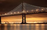 Bay Bridge, San Francisco and Oakland  Fototapety Mosty Fototapeta