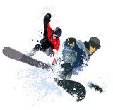snowboarder  Fototapety do Pokoju Nastolatka Fototapeta