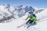 sportlich skifahren  Fototapety do Pokoju Nastolatka Fototapeta