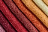 Multi color fabric texture samples  Tekstury Fototapeta