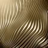 Abstract golden metal strips background - cgi render  Tekstury Fototapeta
