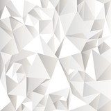 White crumpled abstract background  Na stół, biurko Naklejka