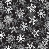 snow black pattern  Na lodówkę Naklejka