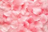 Beautiful delicate pink rose petals  Na meble Naklejka